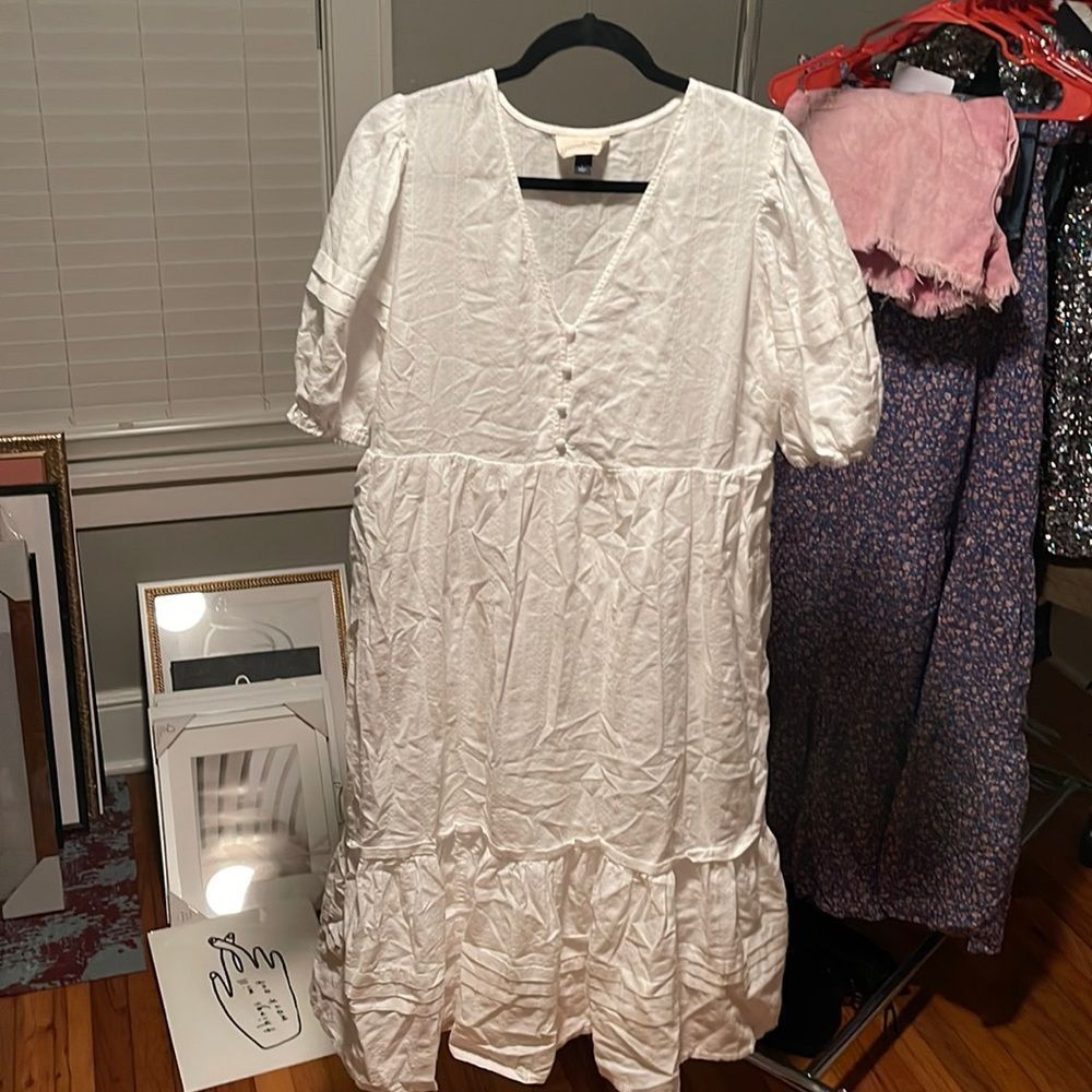 White Universal thread Dress